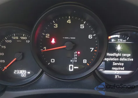 2018 Porsche Macan from USA, damaged, VIN WP1AA2A53JLB07341